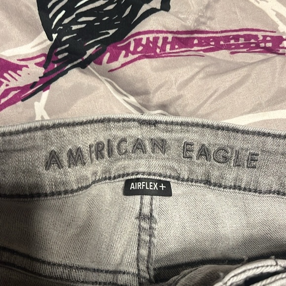 AE air flex denim shorts - Picture 2 of 4